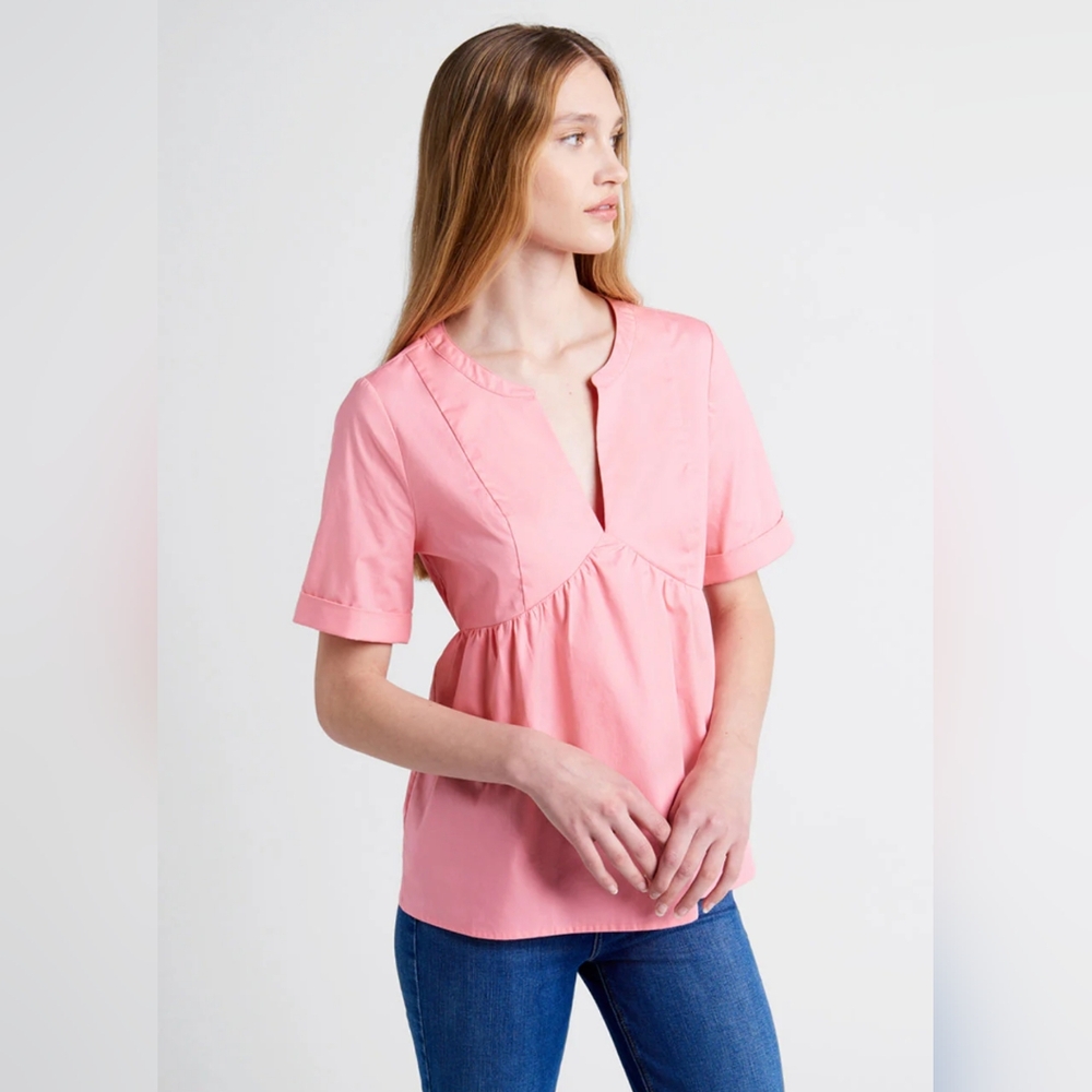 NWT Modcloth Pink Cotton Top